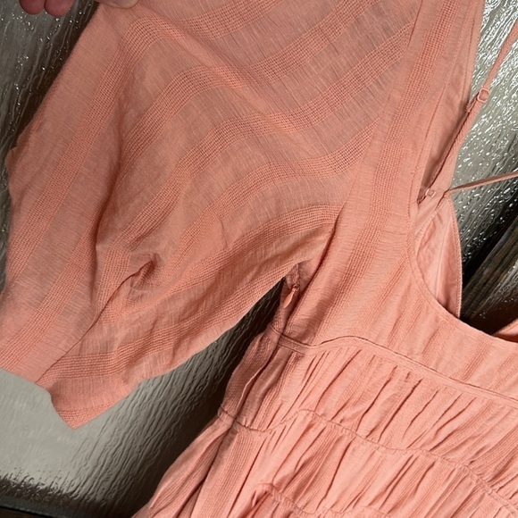 NWT Jonathan Simkhai Wilder Maxi Dress In Peach - Sorbet Size small - Picture 11 of 13